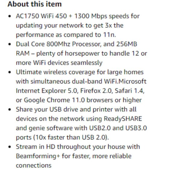Net Gear R6300 V2 Smart WiFi Wireless Router AC1750 - Picture 6 of 9